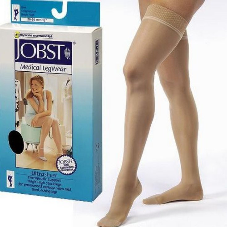 Jobst Ultra Sheer 20-30mmHg Stay Ups Color Natural Talla XL