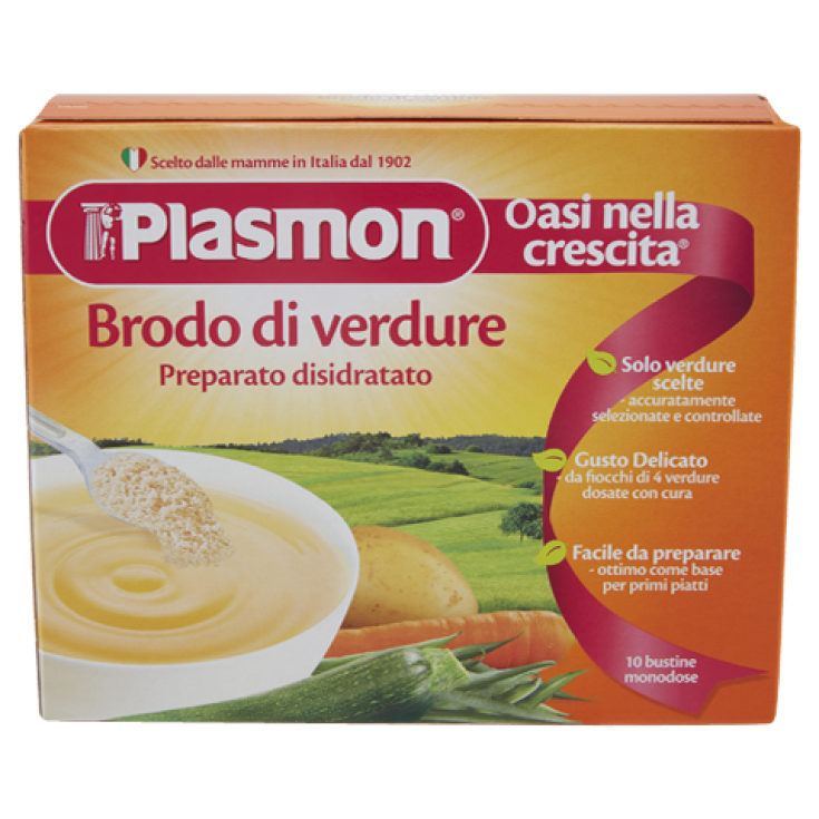 Plasmon Preparado Deshidratado Para Caldo De Verduras 80g