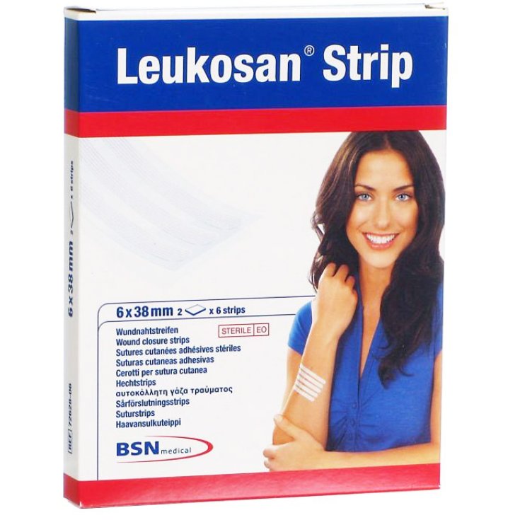 Bsn Medical Leukosan™ Tira 38x6mm 5 Tiras