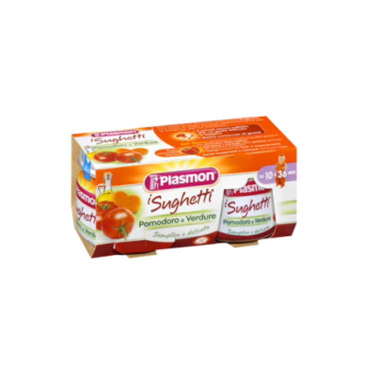 Plasmon Sughetto Tomate Y Verduras 2x80g