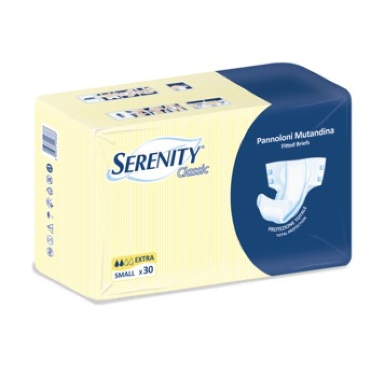 Serenity Classic Pañalera Panty Talla Extra Mediana 30 Piezas