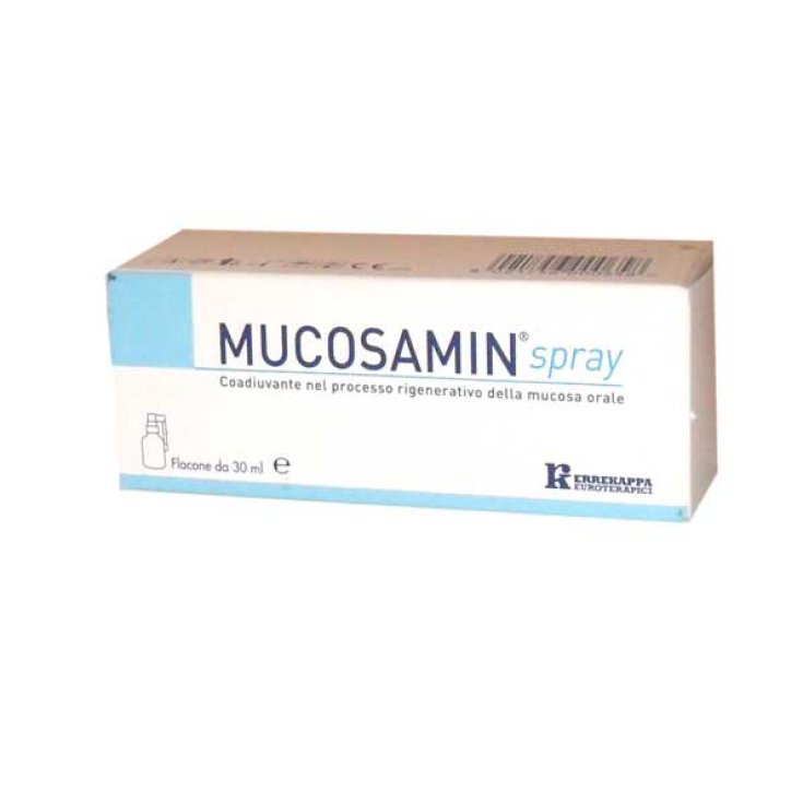 Mucosamin Spray Coadyuvante En El Proceso De Regeneración De La Mucosa Bucal 30ml