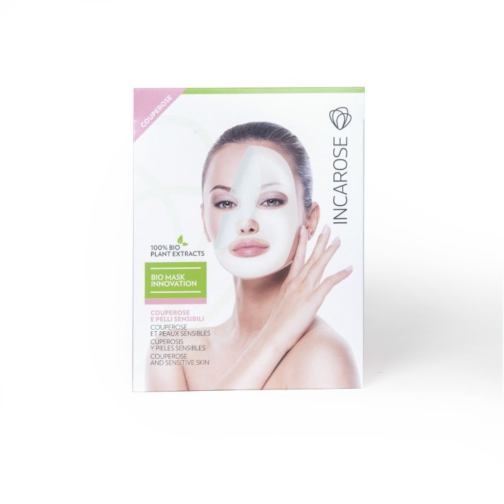 IncaRose Bio Mask Innovation Couperose / Mascarilla de tratamiento facial para pieles sensibles 17ml