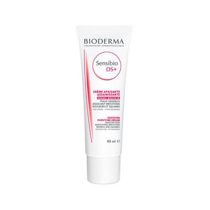 Bioderma Sensibio Ds+ Crema Para Pieles Con Rojeces Asociadas A Escamas 40ml