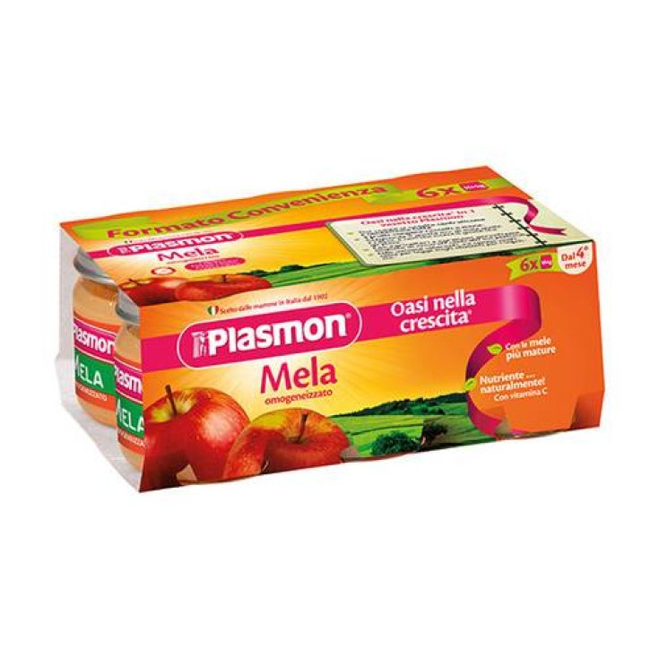 Plasmón Homogeneizado Manzana 6x104g