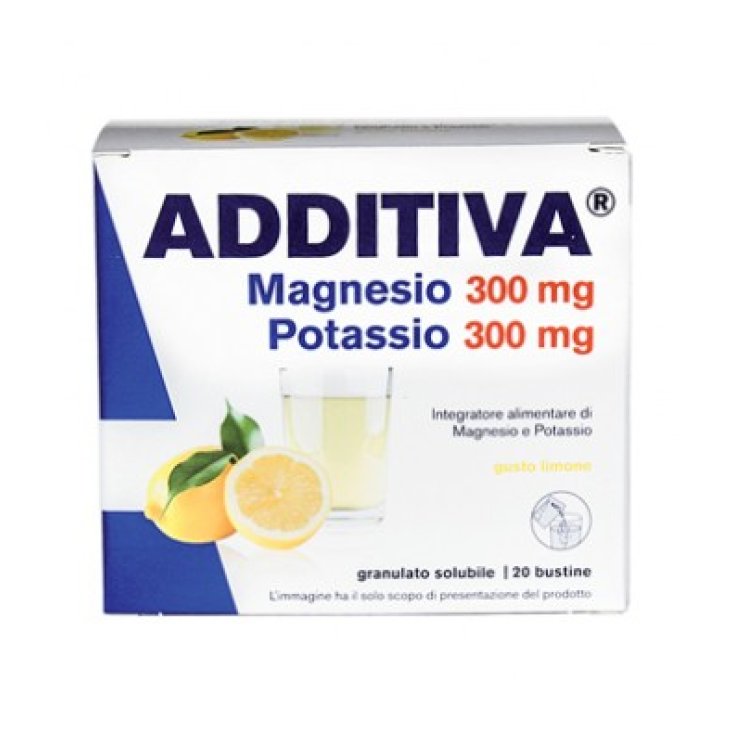 Additive Magn300 + pot300mg Complemento Alimenticio 20 Sobres