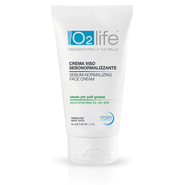 O2 Life Crema Facial Seborreguladora 50ml