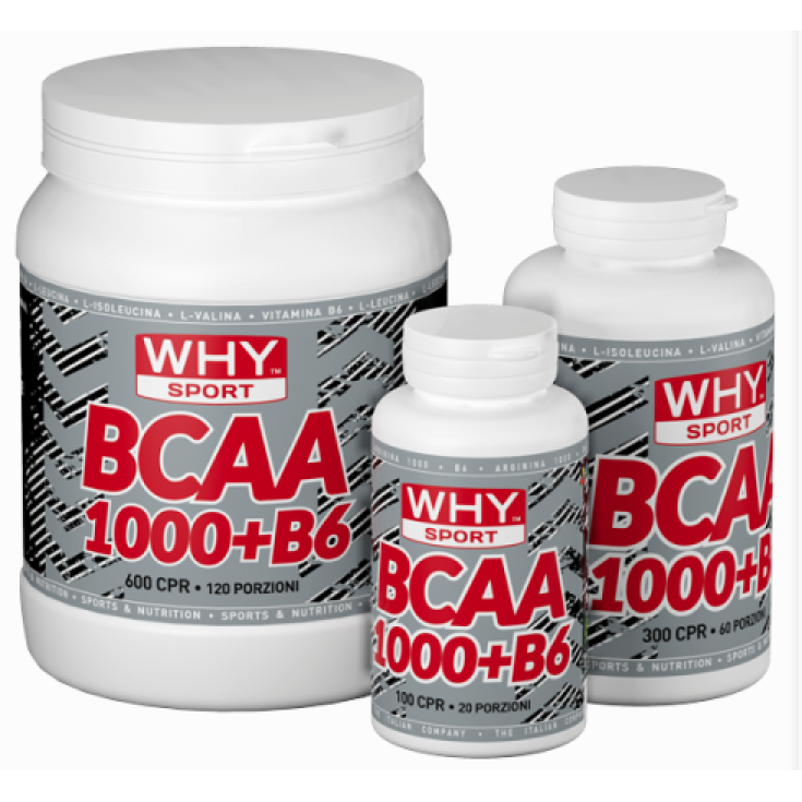 Por qué BCAA 1000 + B6 Complemento Alimenticio 300 Cápsulas