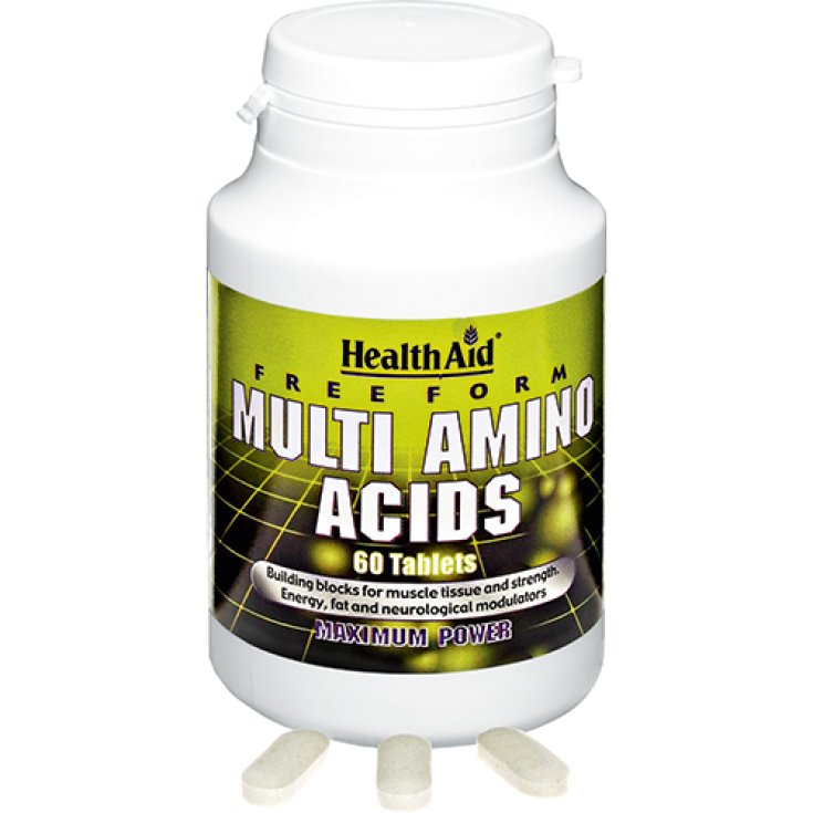 Health Aid Aminoácidos Multy Forma Libre 60 Comp
