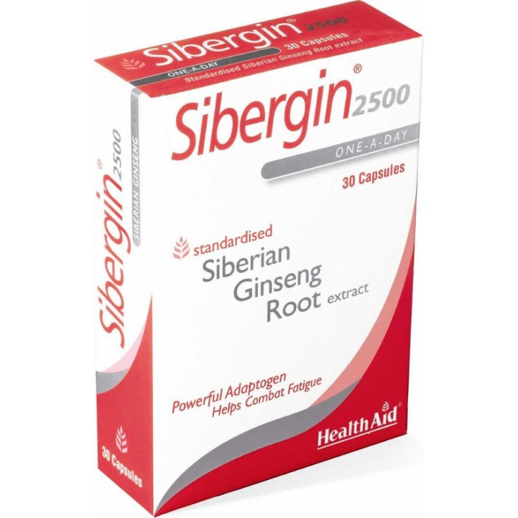 HealthAid Sibergin 2500 Complemento Alimenticio 30 Capsulas En Blister