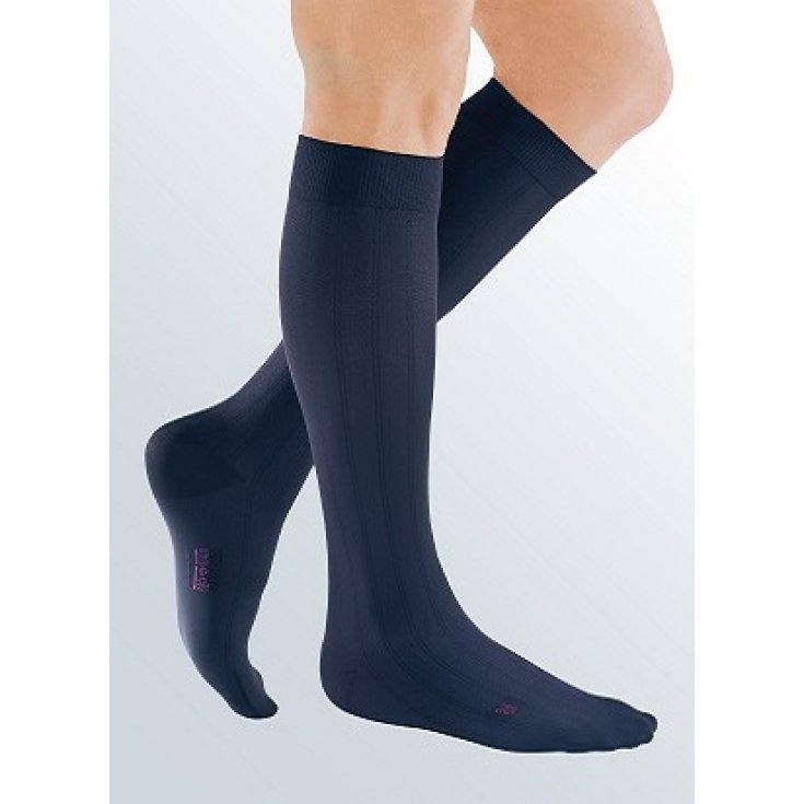 Medi Mediven Para Hombre Medias Largas Hasta La Rodilla Color Marino Ccl 2 Talla 3 1 Par