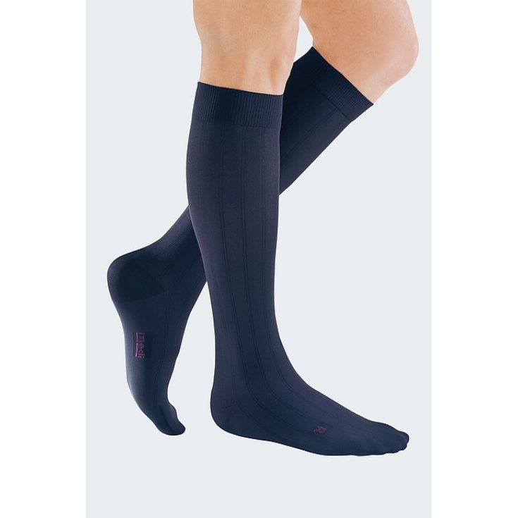 Mediven For Men K1 - Medias hasta la rodilla cortas para hombre, color marino, talla 2, 1 par