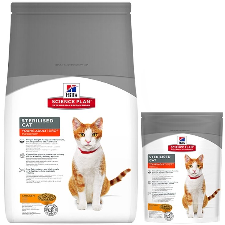 Hill's Science Plan Feline Young Adult Gato Esterilizado Con Pollo 8kg