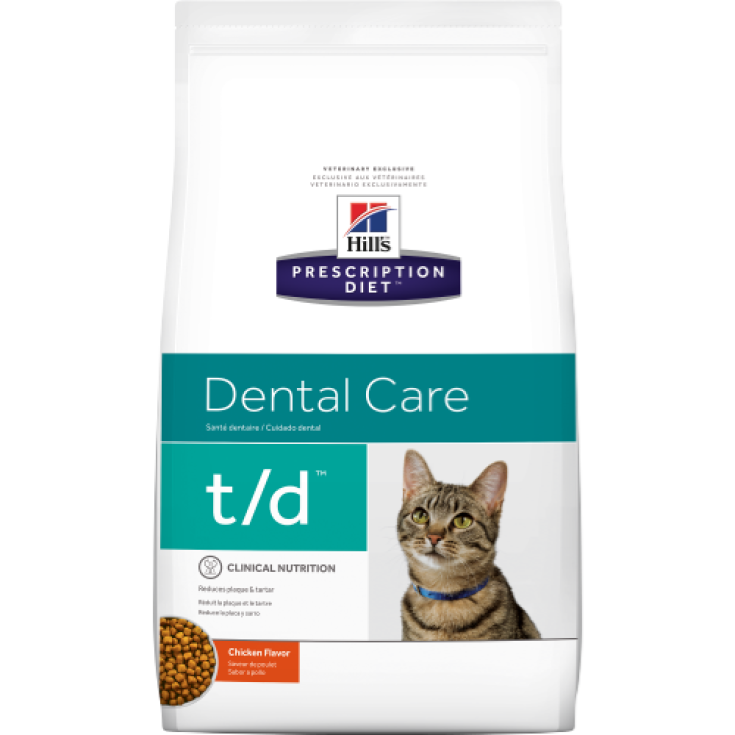 Hill's Prescription Diet Feline t/d Cuidado Dental 1,5kg