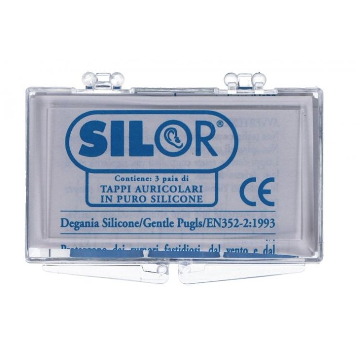 Silor Tapones Oidos Silicona 6 Piezas