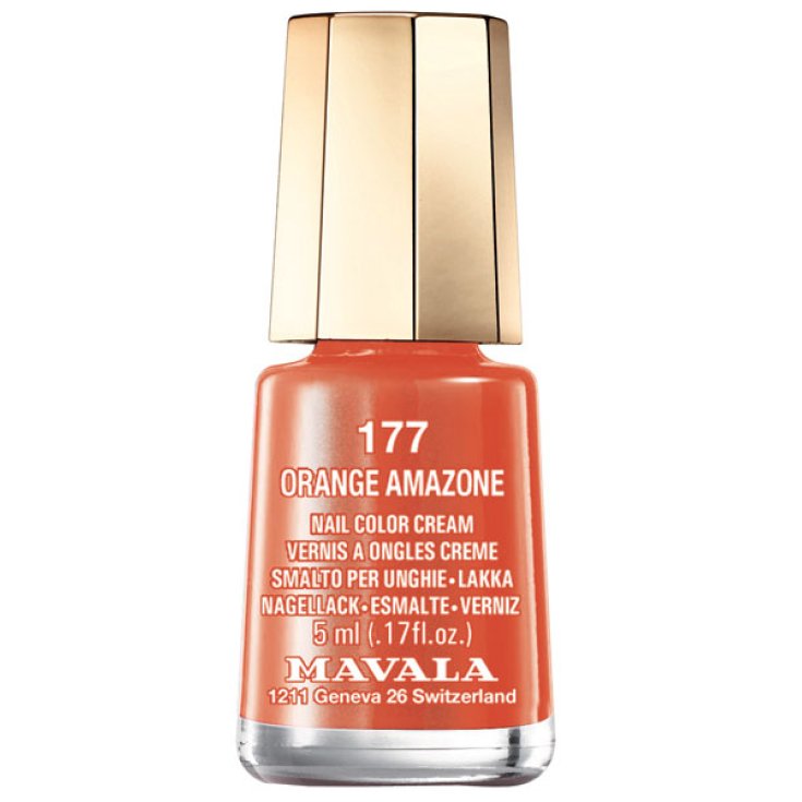 Mavala Esmalte De Uñas 177 Naranja Amazone 5ml