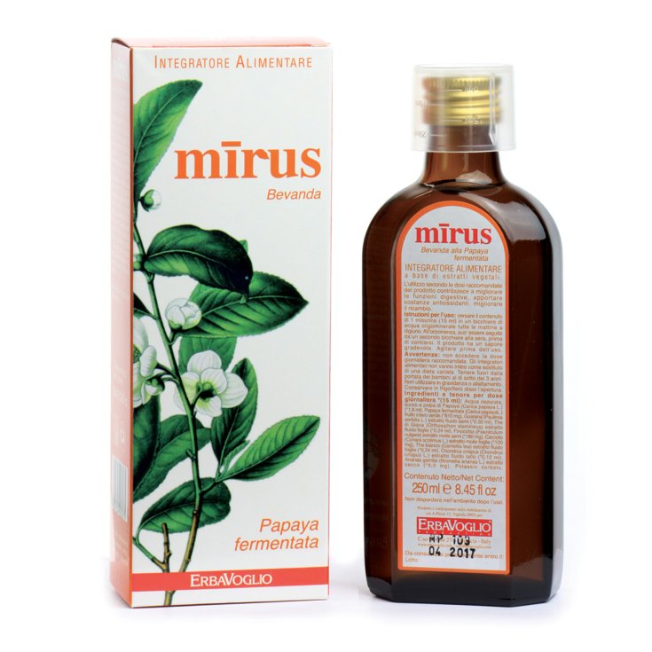 Erbavoglio Mirus Papaya Bebida 250ml