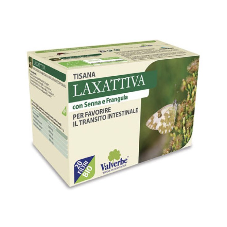 Valverbe Té de hierbas laxactivo