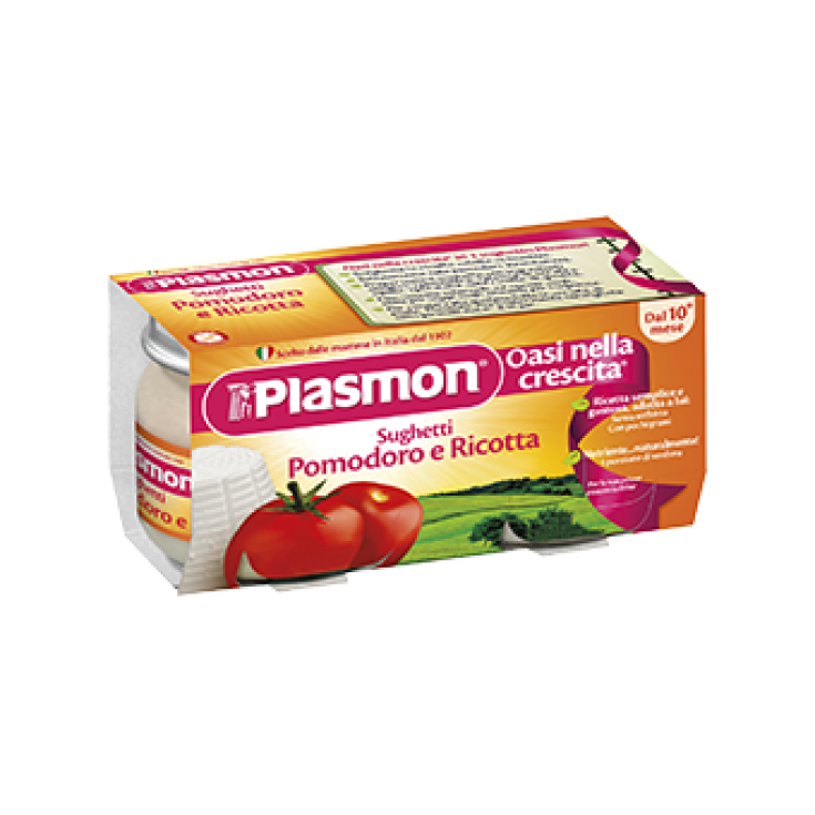 Plasmon Sughetto Tomate Y Ricotta 2x80g