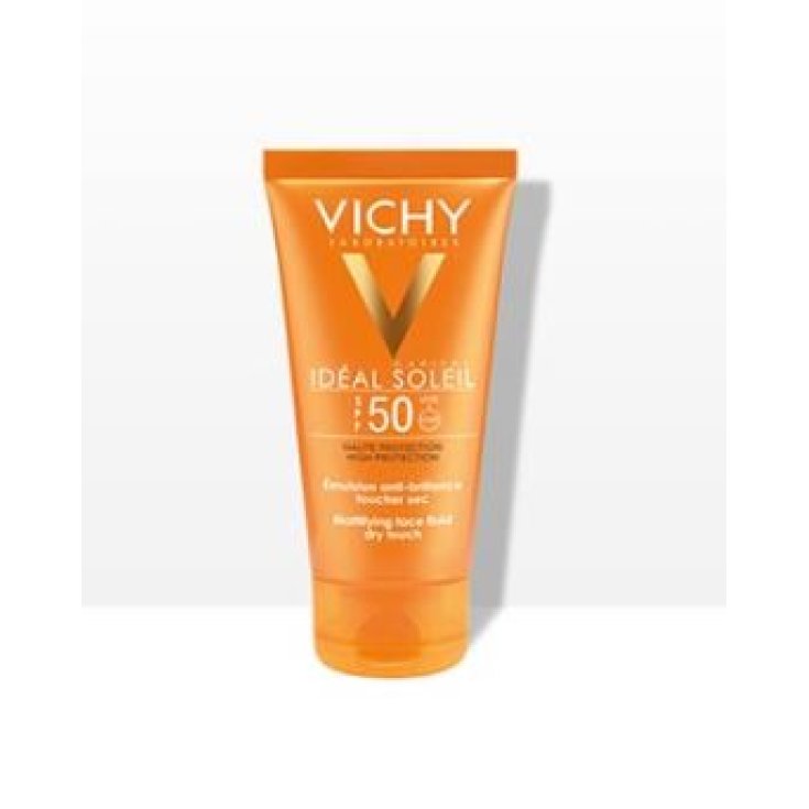 Vichy Ideal Soleil Fluido Rostro Matificante Toque Seco Spf50 50ml
