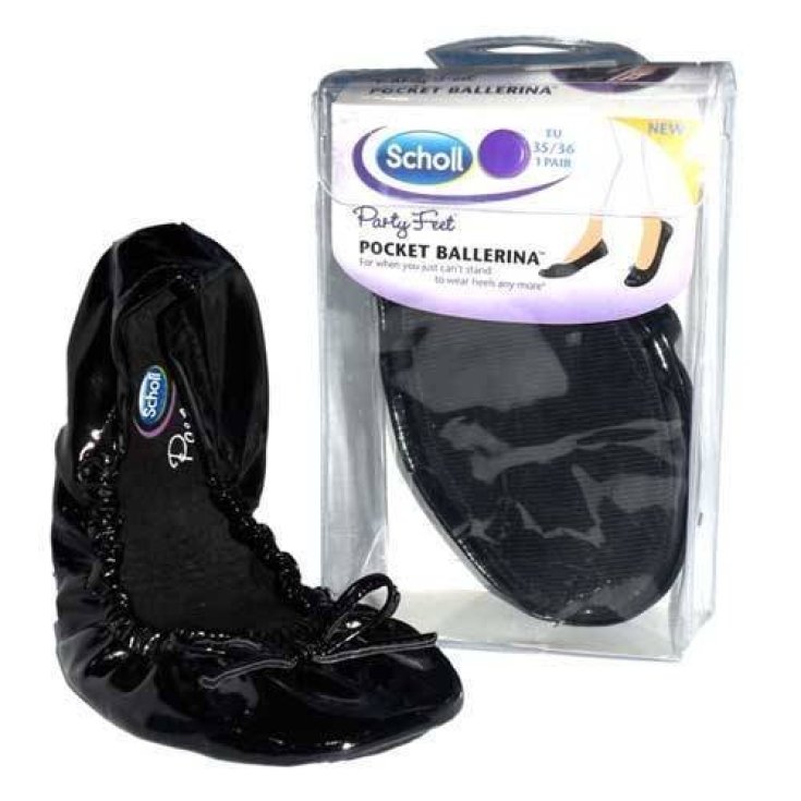 Dr. Scholl's Pocket Bailarina Mujer Color Negro Talla 42