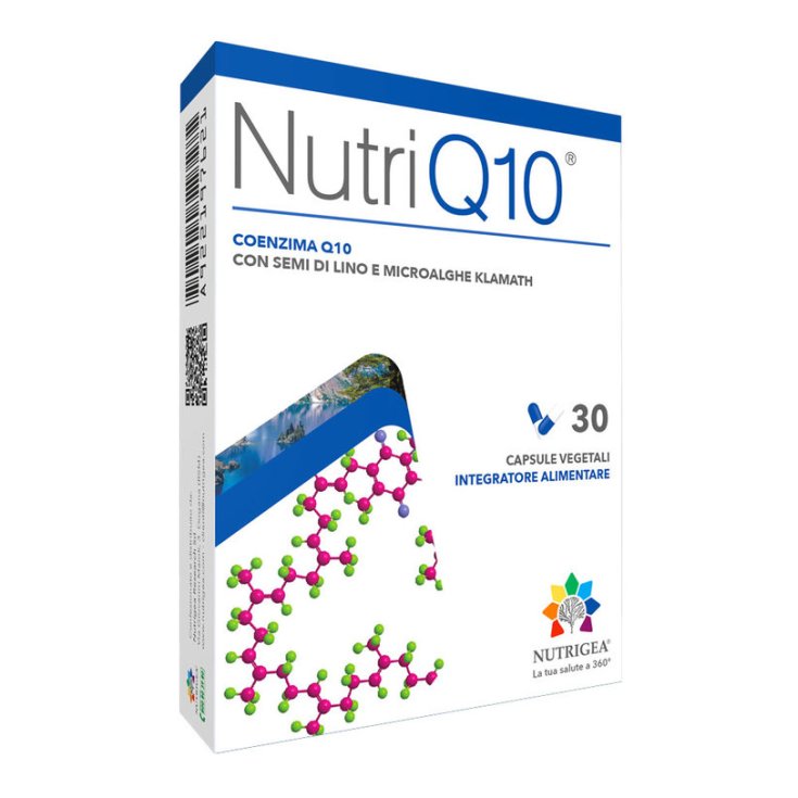 Nutrigea® NutriQ10® Complemento Alimenticio 30 Cápsulas Vegetales