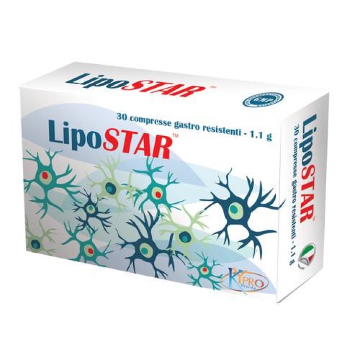 Lipostar 30 Comprimidos