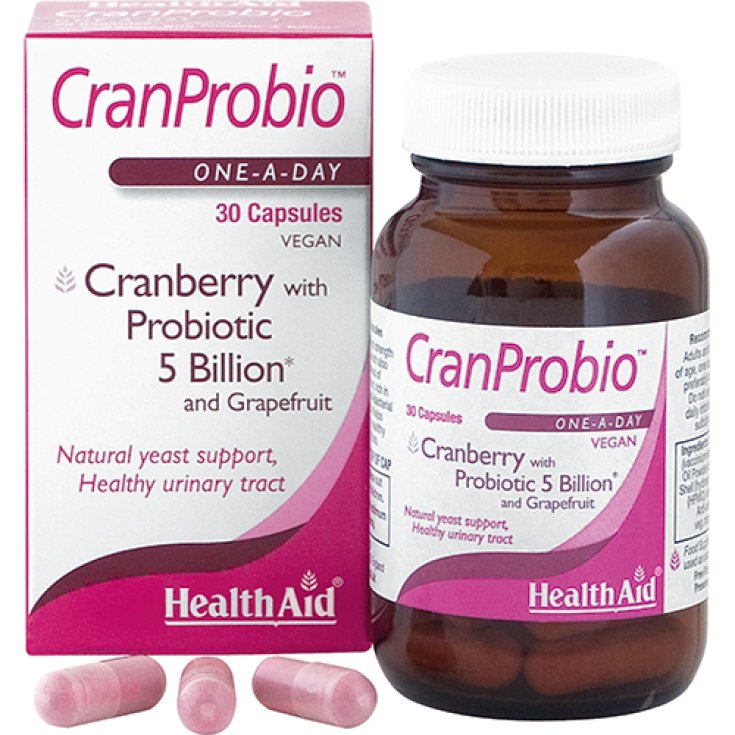 Health Aid Cran Probio 30 Cápsulas V