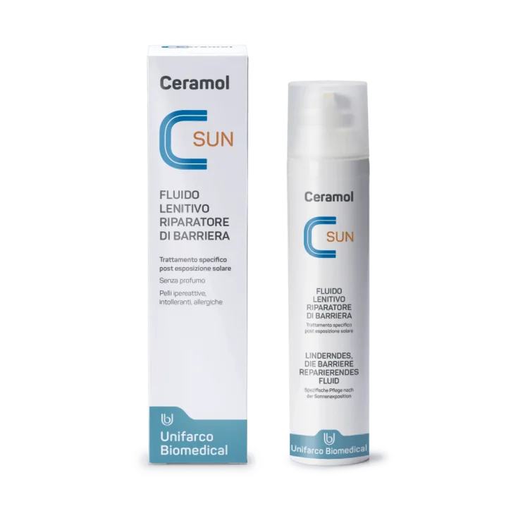 Unifarco Ceramol Sun Fluido Calmante 100ml