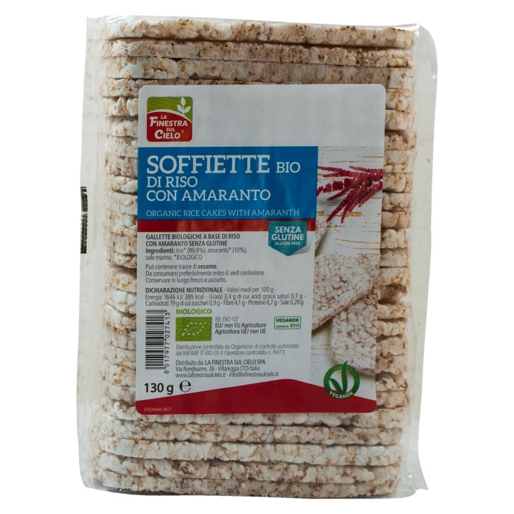 Fuelle De Arroz Con Amaranto Bio 130g