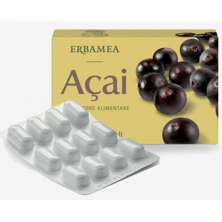 Erbamea Açai Complemento Alimenticio 24 Cápsulas