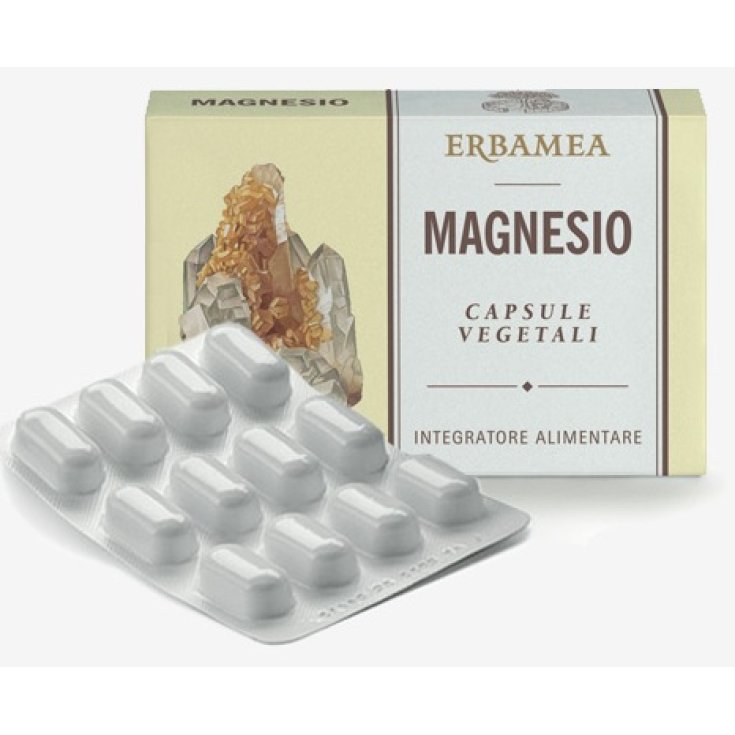 Erbamea Magnesio Sin Gluten 24 Comprimidos 1200mg