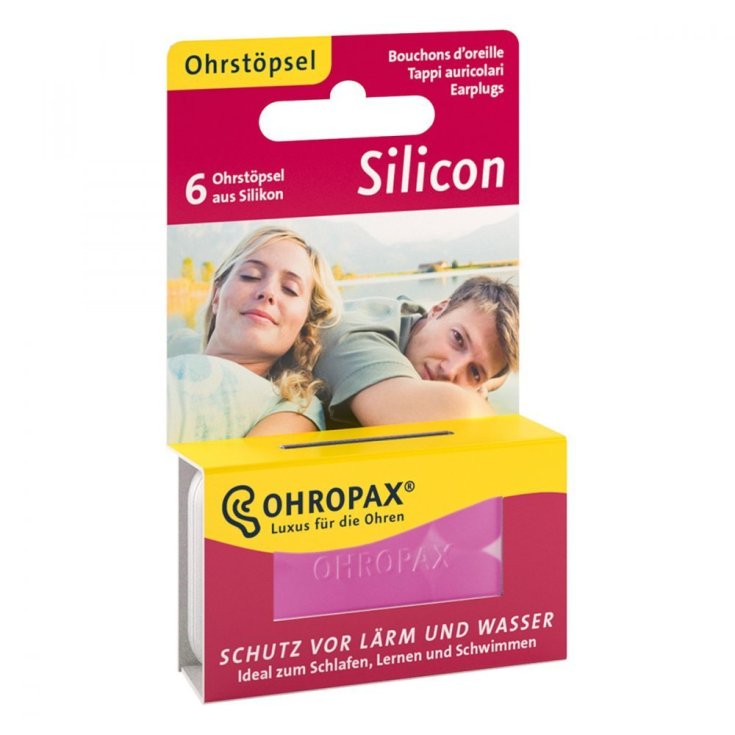 Sofarco Ohropax Tapones Oidos Silicona 6 Piezas