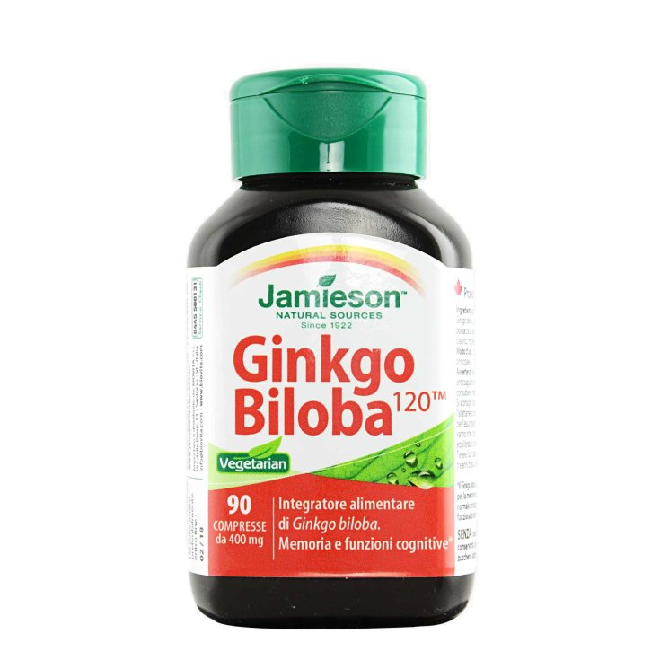 Biovita Jamieson Ginkgo Biloba 120 Tm Complemento Alimenticio 90 Comprimidos