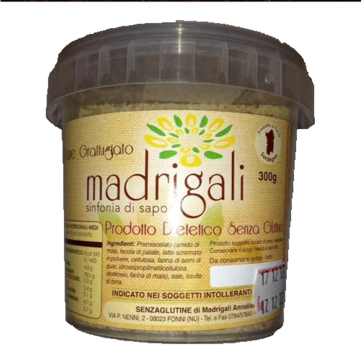 Pan Rallado Sin Gluten Madrigali 300g