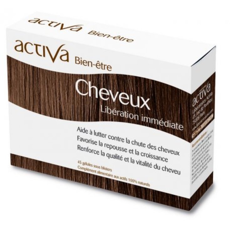 Activa Cheveux Wellness Vitality Complemento Alimenticio Capilar 30 Cápsulas