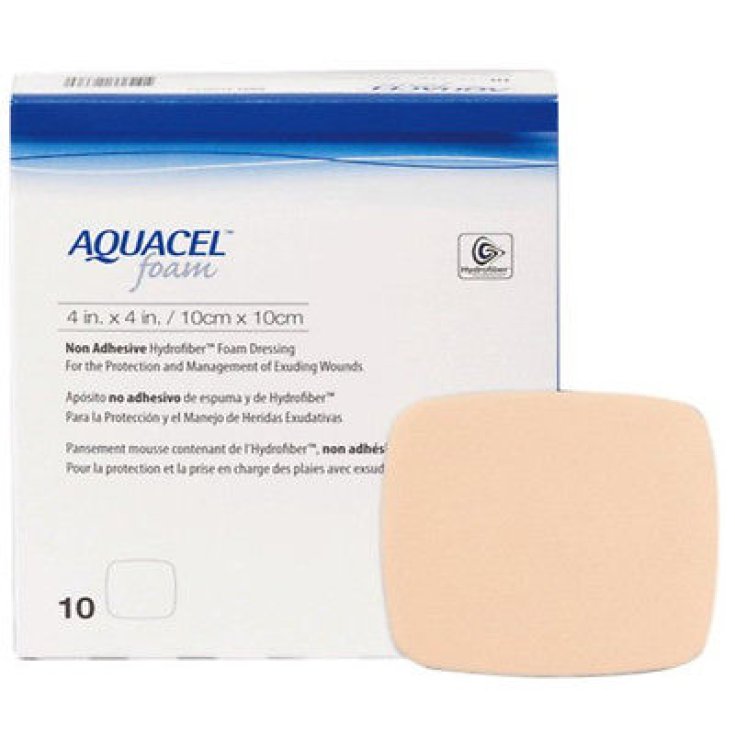 Convatec Aquacel Espuma No Adhesiva 5x5cm 10 Piezas