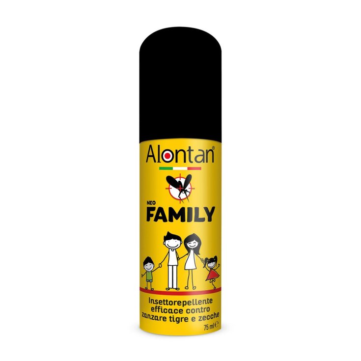 Alontan® Neo Family Insect Repellent Spray Eficaz Contra Mosquitos Tigre Y Garrapatas 75ml