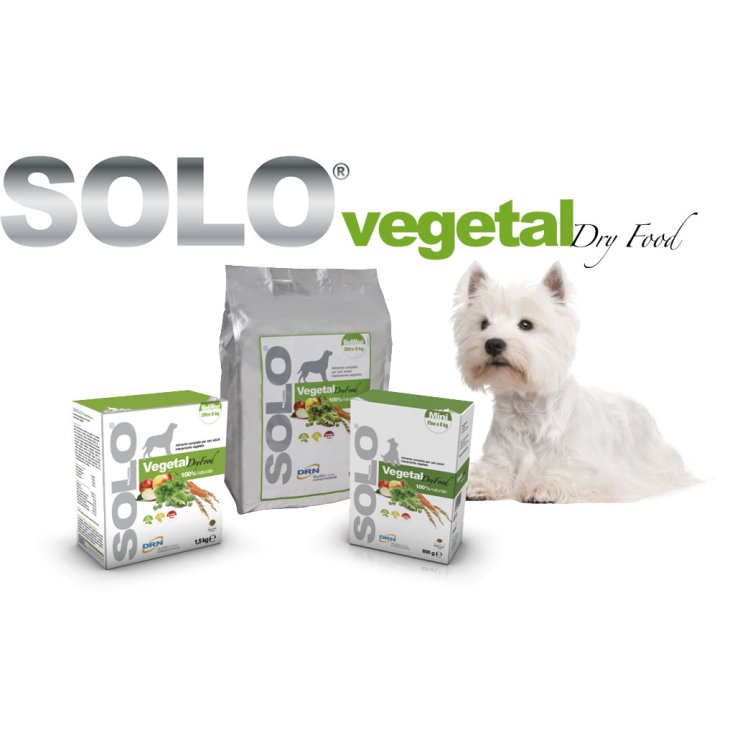 Solo Vegetal Alimento Seco Completo de Vegetales para Perros 1,5kg