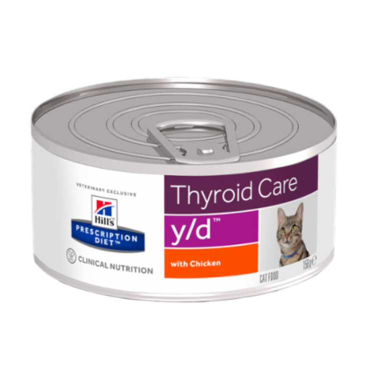 Hill's Prescription Diet Feline y/d Cuidado de la Tiroides 156g