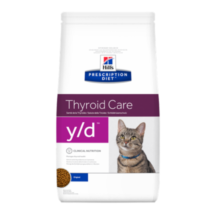 Hill's Prescription Diet Feline y/d Cuidado de la Tiroides 1,5kg