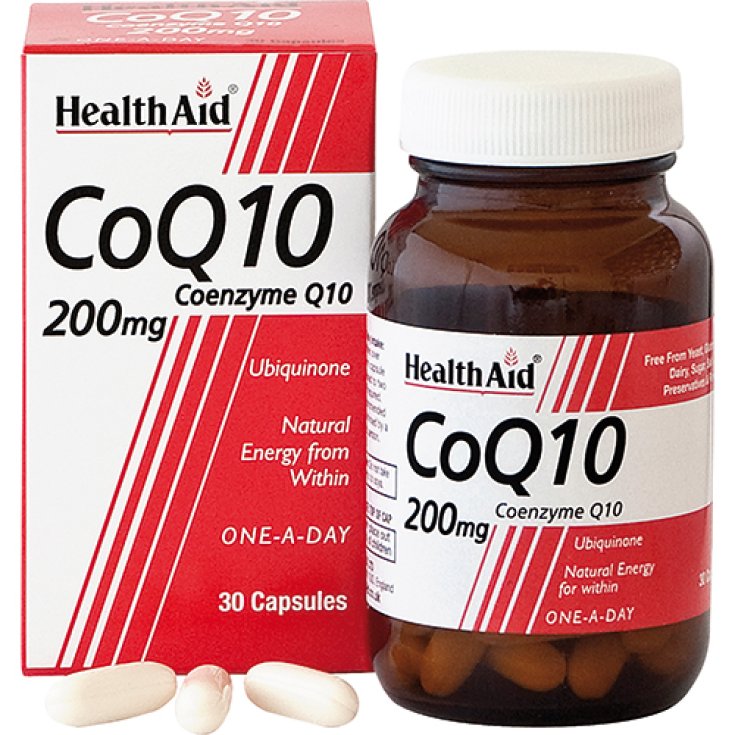 Health Aid Coenzima Q10 200 Mg 30 Cápsulas