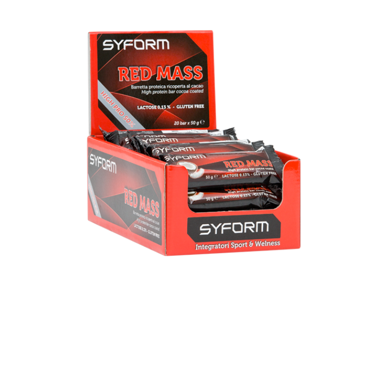 Nuevo Syform Red Mass Barrita Proteica Cacao 50g