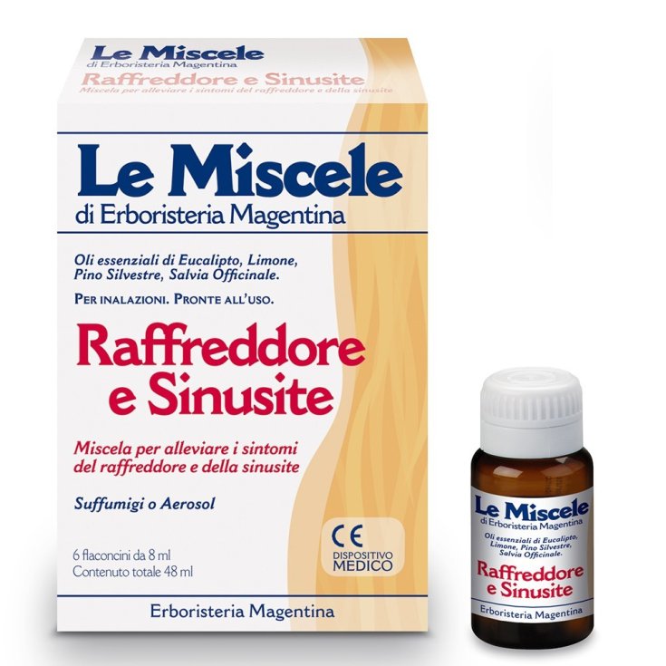 Herbolario Magentina Mezclas Resfriado y Sinusitis 6 viales x8ml