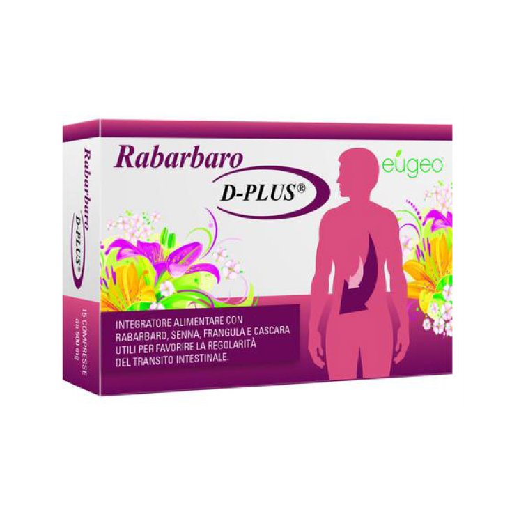 Eugeo Ruibarbo D-Plus Complemento Alimenticio 15 Comprimidos