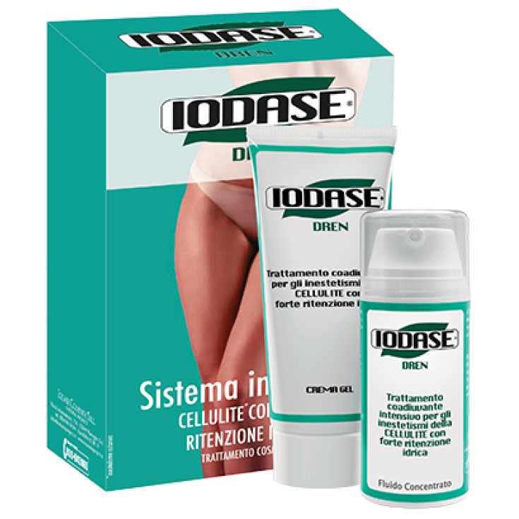 Iodase Dren Crema Duo Pack Crema 200ml + Fluido Concentrado 100ml