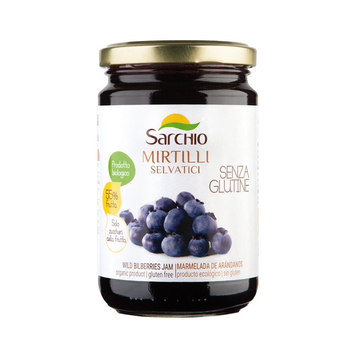 Sarchio Compota De Arándanos Silvestres Producto Ecológico 320g