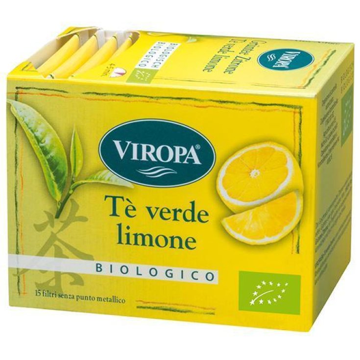 Viropa Té Verde Limón Ecológico 15 Sobres