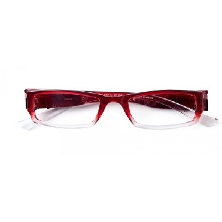 Twins Optical Moonlight Led Gafas Premontadas Color Fucsia Dioptrías +2.5