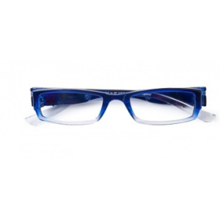 Twins Gafas Ópticas Moonlight Led Premontadas Color Azul +2.5 Dioptrías